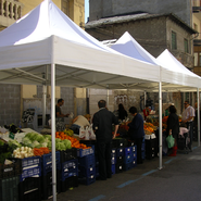 Puesto de mercadillo: Frutas Geyre